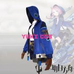 画像1: アークナイツ　アズリュース　蓝毒　Blue Poison コスプレ衣装　送料無料 (1)