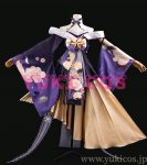 画像1: 陰陽師　陰陽師Onmyoji× GARNiDELiA　不知火　絳夜飛瓊　コスプレ衣装　送料無料 (1)