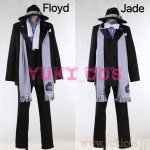 画像1: ツイステッドワンダーランド　ツイステ　オクタヴィネル寮　Floyd　フロイド　Jade　ジェイドリーチ　コスプレ衣装　送料無料 (1)